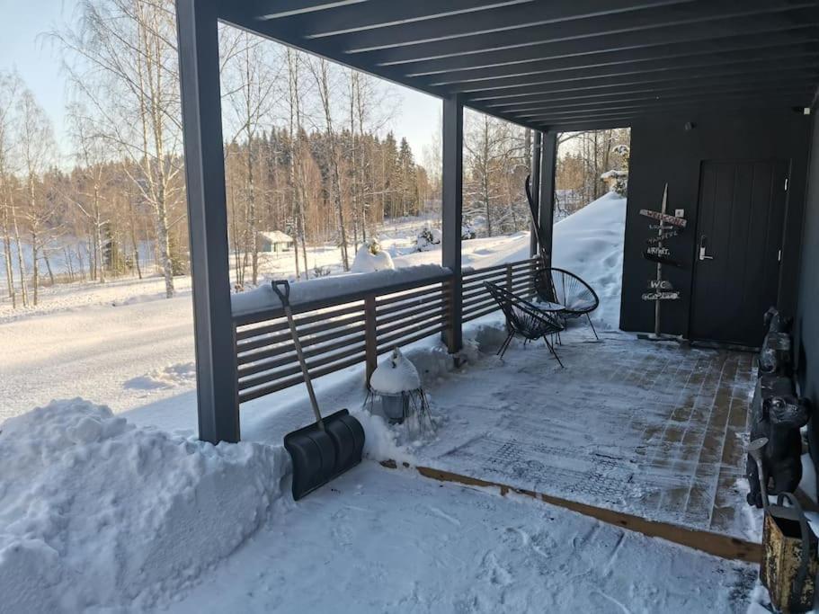 Loft By The Lake Asunto Omakotitalon Alakerrassa Ylojarvi Esterno foto